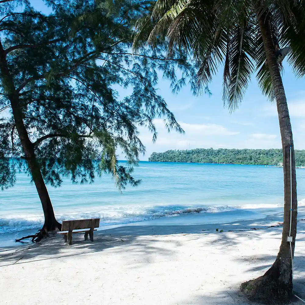 Reisroute door Cambodja Koh Rong